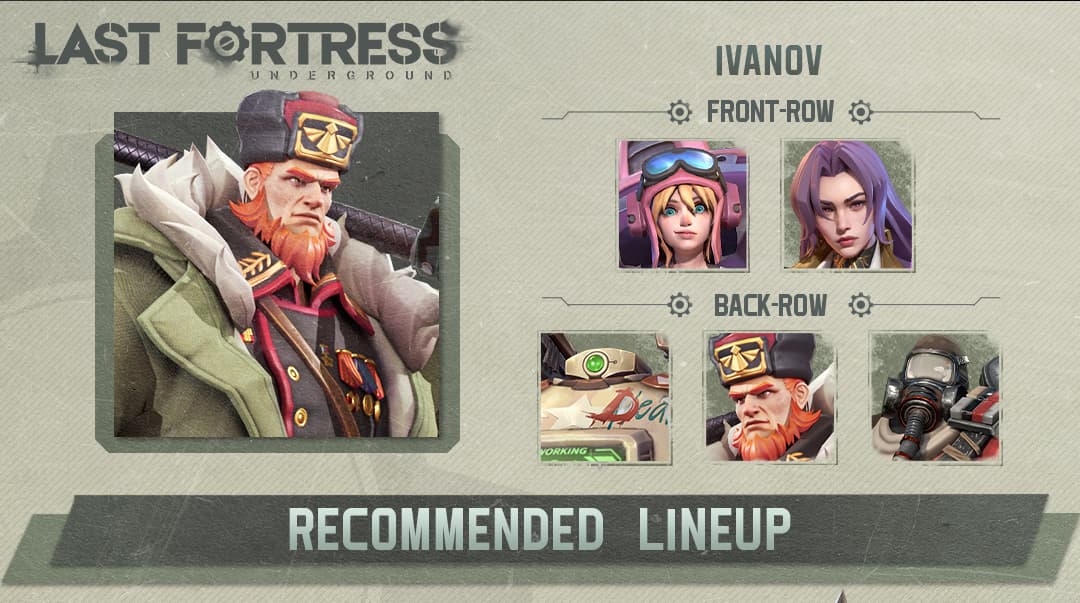 [Hero Build] Ivanov's official recommended lineup is here!