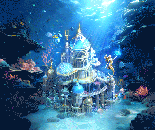 [New Deco] All-New Castle Decor: Atlantis!